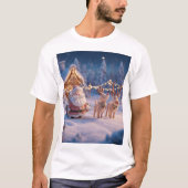 Santa’s Cabin Delivery Tシャツ (正面)