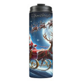 Santa’s Cheerful Sky Sprint タンブラー (正面)