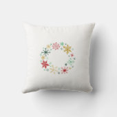 Santa’s Coffee Break Christmas Cushion クッション (裏面)