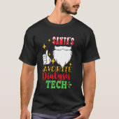 Santa S Favorite Dialysis Tech Funny Christmas Nur Tシャツ (正面)