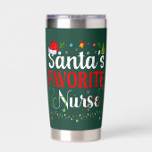 Santa’s Favorite Nurse 保温保冷タンブラー (背面)