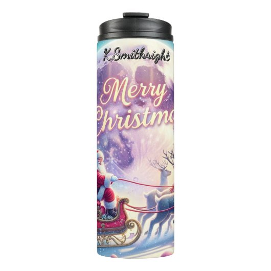 Santa’s Galactic Gift Ride タンブラー (正面)
