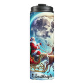 Santa’s Glow Over Winter Towns タンブラー (正面)