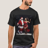 Santa’s Holiday Dance Party Tシャツ (正面)