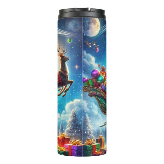 Santa’s Joyful Sky Parade タンブラー (裏面)