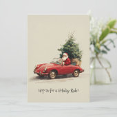 Santa’s Joyride in Red Convertible シーズンカード (スタンド正面)