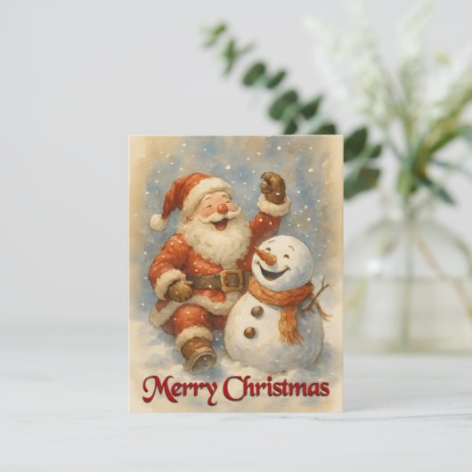 Santa’s Laughter in Winter’s Embrace (スタンド正面)