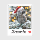 Santa’s Little African Grey Helper  シール (シート)