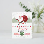 Santa’s Little Cozy Mood  インビテーションポストカード (スタンド正面)