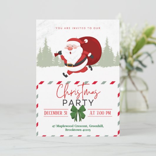 Santa’s Little Cozy Mood  招待状 (スタンド正面)