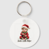 Santa’s Little Helper Keychain – Cute Christmas  キーホルダー (裏面)