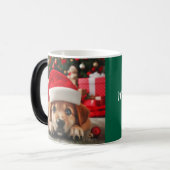 Santa’s Little Helper Puppy モーフィングマグカップ (正面左)