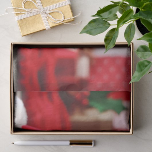 Santa’s Little Helper Puppy 薄葉紙 (ギフト)