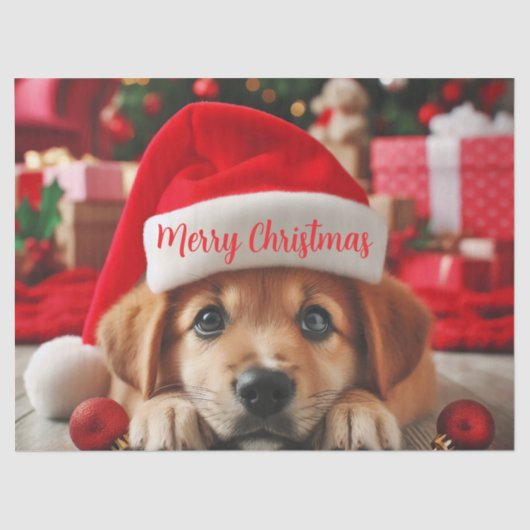 Santa’s Little Helper Puppy 薄葉紙 (正面)