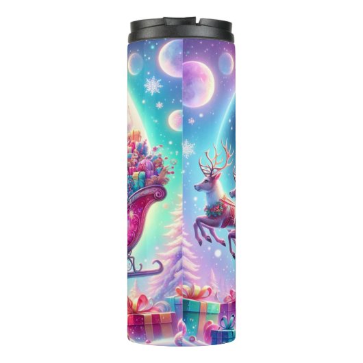 Santa’s Moonlight Gift Soar タンブラー (裏面)