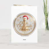 Santa’s Next Move – Funny Chess Christmas Greeting カード (裏面)