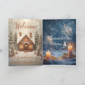 Santa’s Next Move – Funny Chess Christmas Greeting カード (内部)