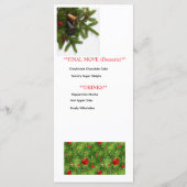 Santa’s Next Move – Funny Chess Christmas Menu Car メニュー (裏面)