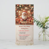 Santa’s Next Move – Funny Chess Christmas Menu Car メニュー (スタンド正面)