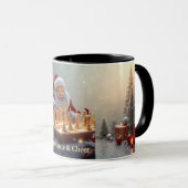 Santa’s Next Move – Funny Chess Christmas Mug for マグカップ (正面右)