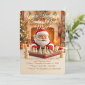 Santa’s Next Move – Funny Christmas Chess Party In 招待状 (スタンド正面)