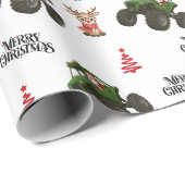Santa’s Off-Road Christmas ラッピングペーパー (ロールコーナー)