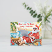 Santa’s Online Computer Lovers Merry Christmas! シーズンポストカード (スタンド正面)