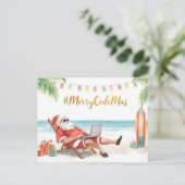 Santa’s Online Programmer Merry Christmas! シーズンポストカード (スタンド正面)