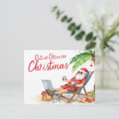 Santa’s Online Programmer Merry Christmas! シーズンポストカード (スタンド正面)