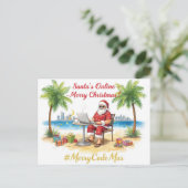 Santa’s Online Programmer Merry Christmas! シーズンポストカード (スタンド正面)