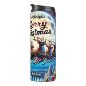 Santa’s Peaceful Sky Journey タンブラー (回転右)