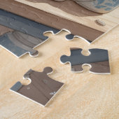 Santa’s Pottery Workshop: Hand-Painted Ceramic ジグソーパズル (側面)