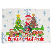 Santa’s Silent But Deadly Sleigh Ride ラージペーパーバッグ (正面)