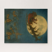 Santa’s Sleigh Flight – Moonlit Christmas Eve  ジグソーパズル (横)