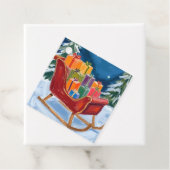 Santa’s Sleigh Merry Christmas  フェイバータグ (インサイチュ)