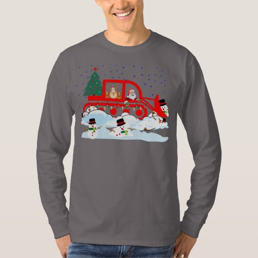 Santa’s Snowman Plow Patrol Tシャツ (正面)