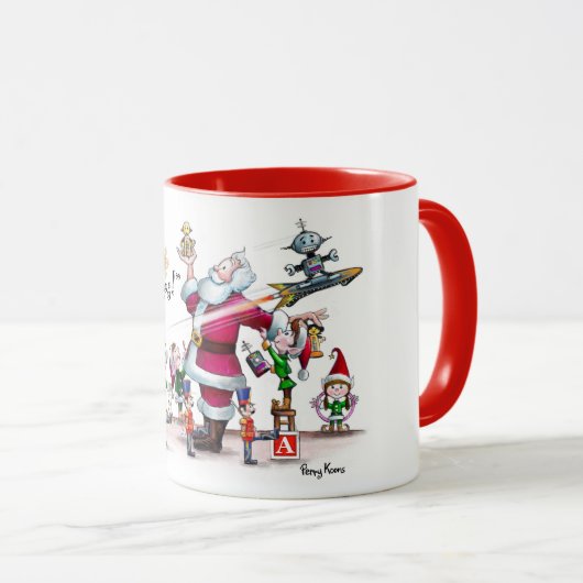 Santa’s Toy Shp Mug マグカップ (正面右)