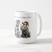 Santa’s Wild Trio コーヒーマグカップ (正面右)