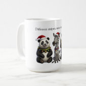 Santa’s Wild Trio コーヒーマグカップ (正面左)