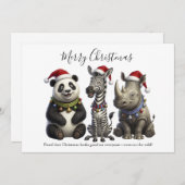 Santa’s Wild Trio シーズンカード (正面/裏面)