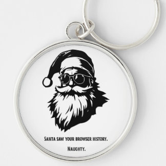 Santa saw your browser history - Keychain キーホルダー