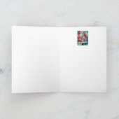 SANTA & SAX、クリスマスパーティー シーズンカード (内部)