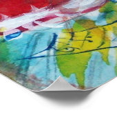 SANTA & SAX、クリスマスパーティー ポスター (角)