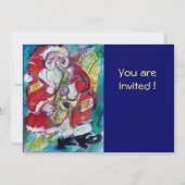 SANTA & SAX、クリスマスパーティー 招待状 (裏面)