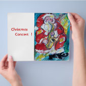 SANTA & SAX チラシ (手)