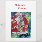 SANTA & SAX チラシ (正面)