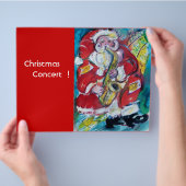 SANTA & SAX チラシ (手)