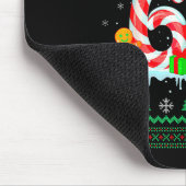 Santa Says 67 Christmas Ugly Sweater 6 7 Six Seven マウスパッド (コーナー)