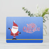 Santa says Merry Christmas - Personalize photo (スタンド正面)