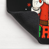 Santa Says Six Seven 6 7 Gen Z Alpha Meme Bruh Chr マウスパッド (コーナー)